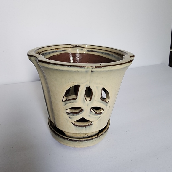 Planter flower pot vintage - Picture 4 of 6